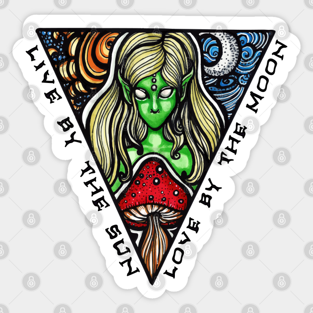 Sun And Moon Sun And Moon Design Sticker TeePublic Sun And Moon Sun And Moon Design Sticker TeePublic